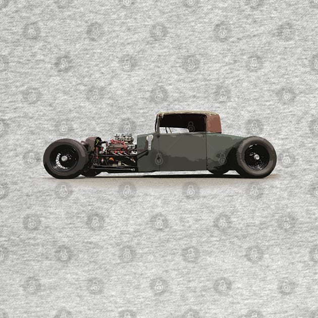 Ford Rat Rod Model A - stylized by mal_photography